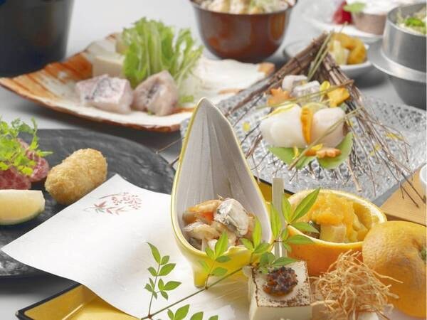 【連泊プラン1日目：旬会席】2025年11/1～1/4の料理一例