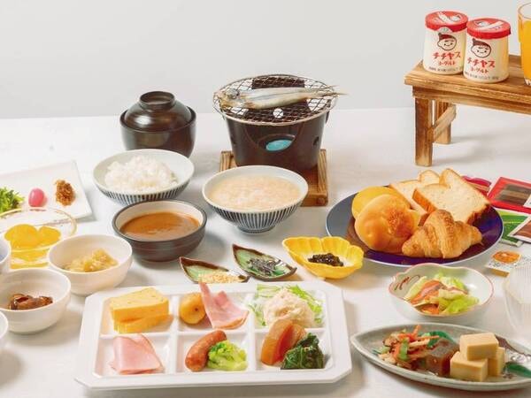 朝食バイキング/例