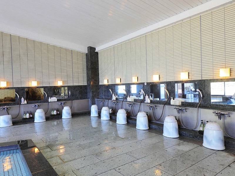 【大浴場】洗い場