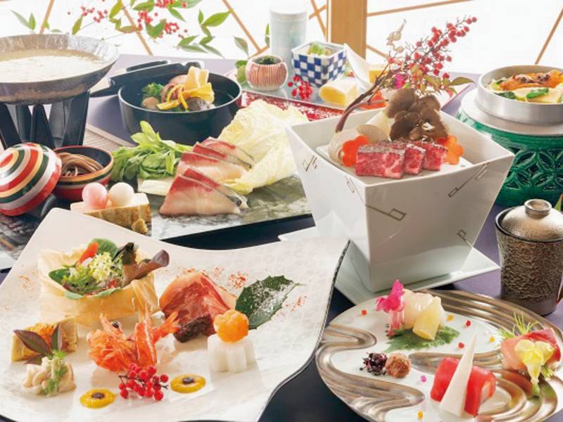 有馬きらりの「○カジュアル新和食会席」25,000円～！ ＜いろは館デザイナーズ和室(8畳/禁煙）＞ 【ゆこゆこ】