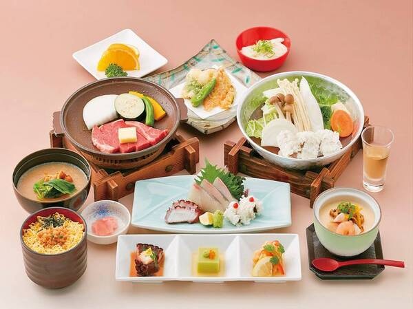 鱧・蛸・穴子会席/夕食例
