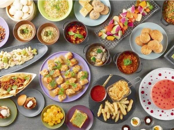 夕食ビュッフェ/例
