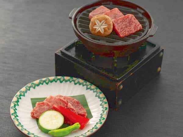 黒毛和牛を味わう会席【和楽】:和牛料理/一例