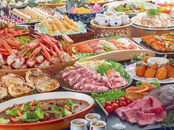 【2025年11月1日～2026年3月20日】冬のごちそうバイキング（紅ズワイ蟹のボイル）
