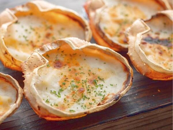 【2025年11月1日～2026年3月20日】冬のごちそうバイキング（蟹甲羅入りグラタン）