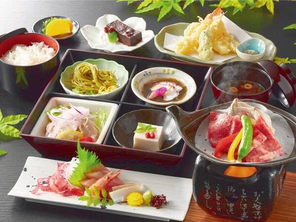 《【但馬牛の陶板焼き】ブランド和牛を食す▼美味少量会席プラン／夕食お部屋食》/一例