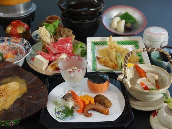 松茸会席/例