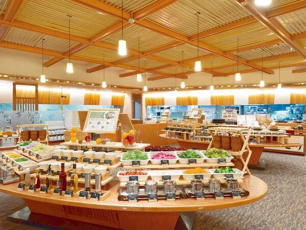 【朝食バイキング/例】和洋約60品目のバイキングを堪能！