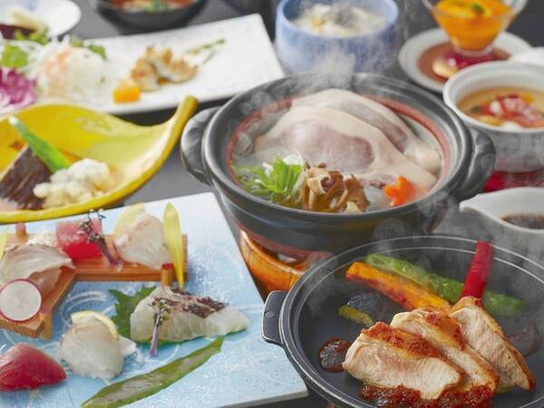 【季節の会席/6月~8月の例】