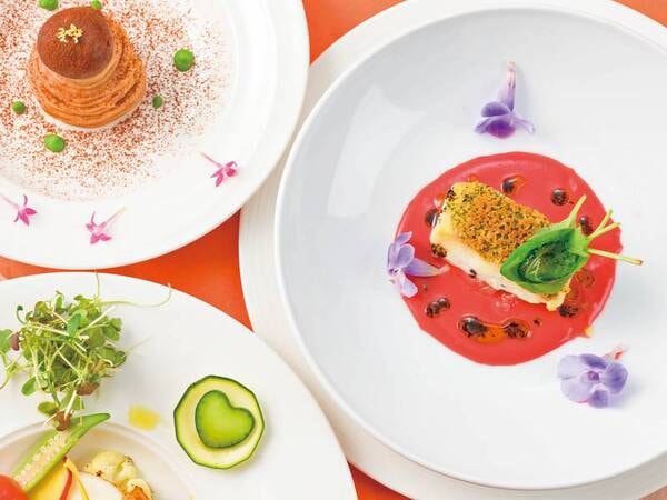 The Kashihara ザ 橿原 の 季節のフランス料理 15 400円 ツイン 禁煙 ゆこゆこ