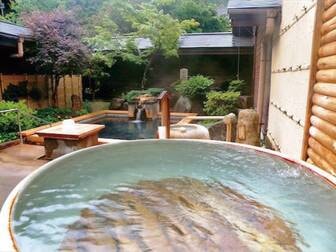 十津川温泉 ホテル昴/【五右衛門風呂】大自然に囲まれて清々しい気分で楽しめる