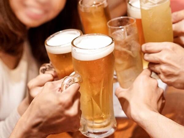 アルコールも90分間飲み放題付!(例)
