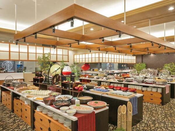 【丸峰ビュッフェプラン/例】三陸産海の幸、東北各県の郷土料理などバリエーション豊かなビュッフェ料理を堪能！