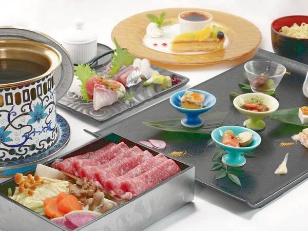 【夕食】しゃぶしゃぶコース