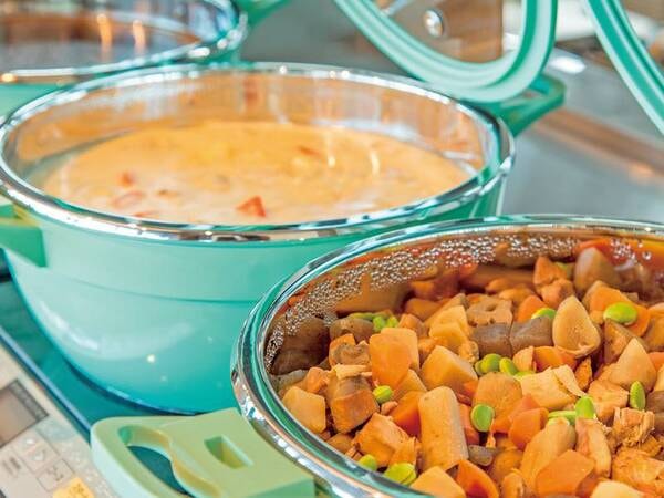 【朝食ビュッフェ】あたたか料理も