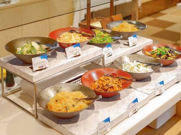 朝食バイキング/例