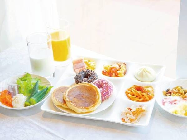 朝食バイキング/例