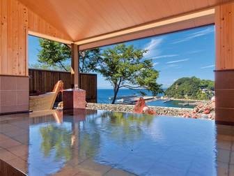 紀州温泉 ありがとうの湯 漁火の宿 シーサイド観潮/【大浴場】昼間