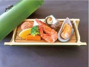 【当館名物「源泉蒸」/ある時季の一例】