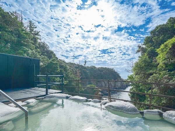展望露天風呂「はまゆうの湯」一例