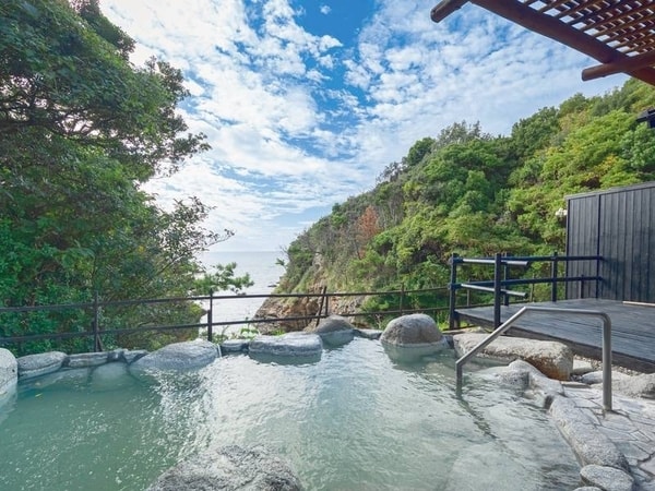 展望露天風呂「しらさぎの湯」一例