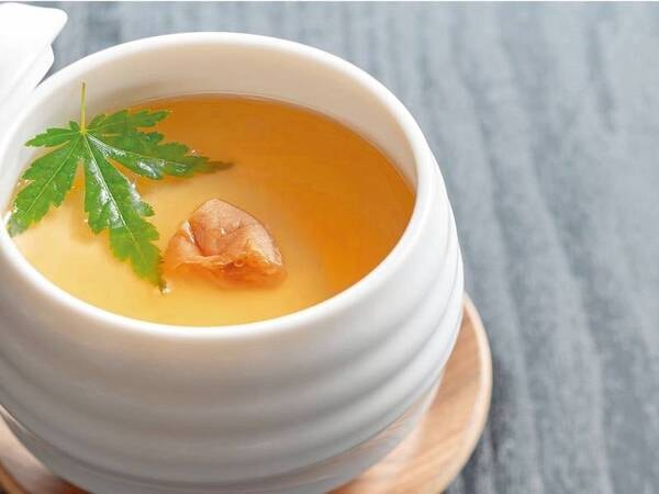 南高梅の茶碗蒸し/例