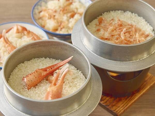 季節の釜飯/例
