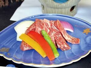 鳥取牛陶板焼き/例