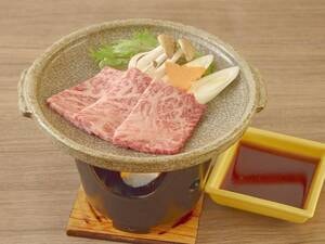 鳥取牛陶板焼き/例