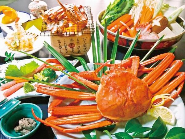 紅ずわい蟹2杯半相当!蟹尽くし/例