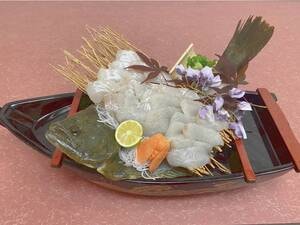 ヒラメの姿造り(2人前)/例