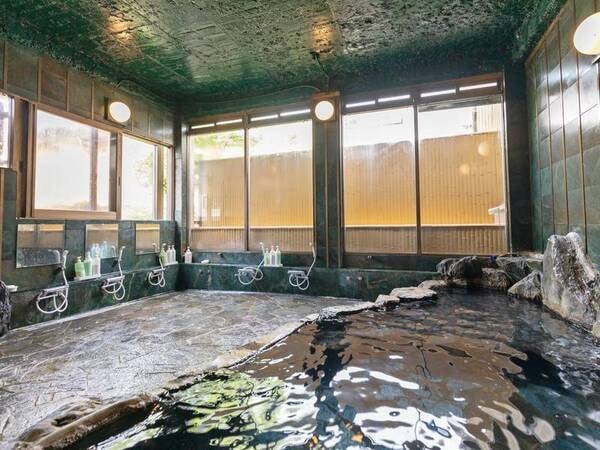 【大浴場】自家源泉かけ流し