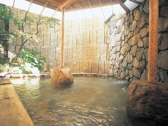 皆生つるや／大浴場「琥珀の湯」「茜の湯」