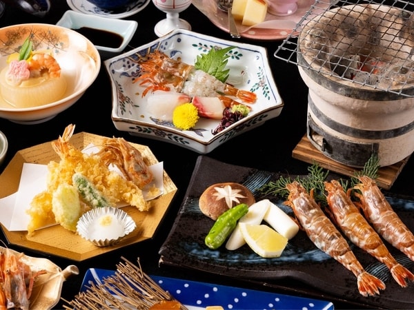 「幻のエビ」モサエビ会席/例