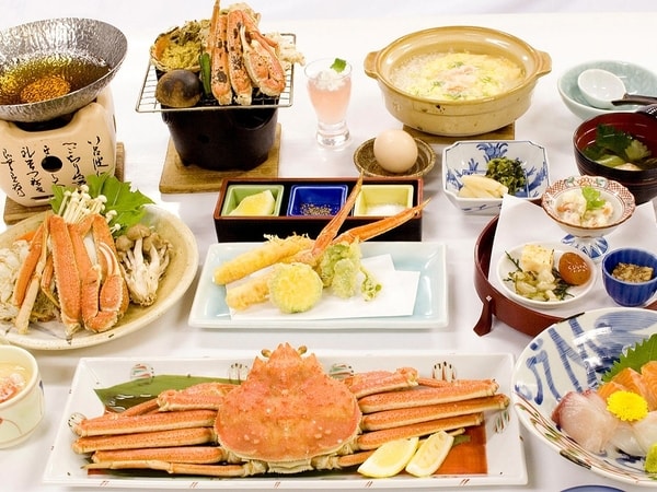 ちょっと贅沢に蟹のフルコースをお楽しみいただけるプラン
