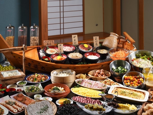 【朝食/例】お客様と島根との縁を結ぶ玉泉自慢のビュッフェ "縁の朝"