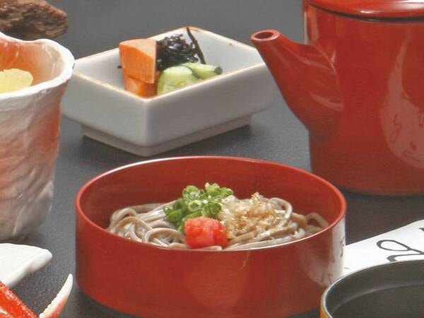 【季節の和会席/例】島根と言えば出雲そば