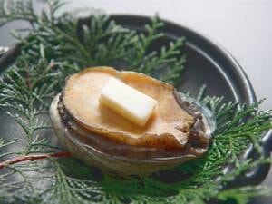 【10月号】あわびのバター焼き／例