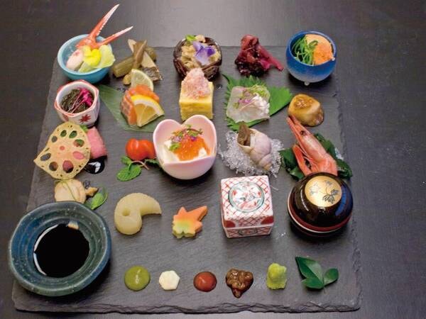 【美食プレート膳/例】島根の美食を少しずつ味わえる美食プレート