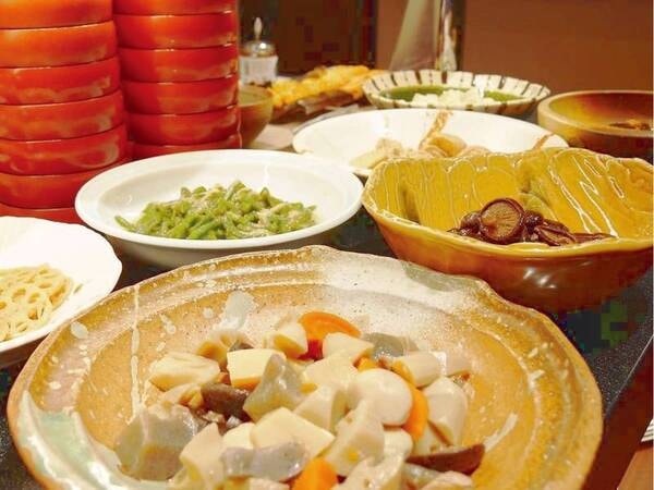 【朝食】日替わり手作り惣菜7種/例