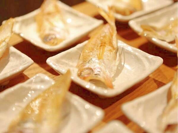 【朝食】のどぐろの干物/例