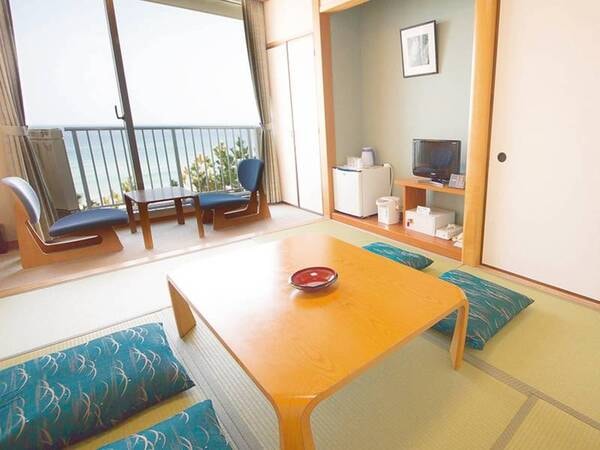 客室は宿お任せでご案内（写真は海側和室6畳/例）