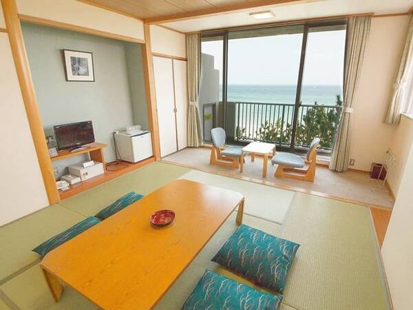 客室は宿お任せでご案内（写真は海側和室8畳/例）