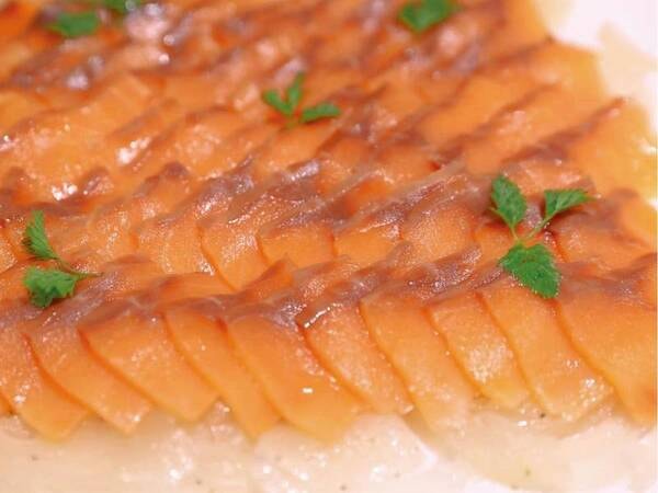 【朝食バイキング/例】人気のスモークサーモン