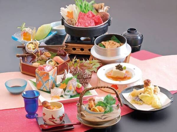 しまね和牛と松茸3品付会席
