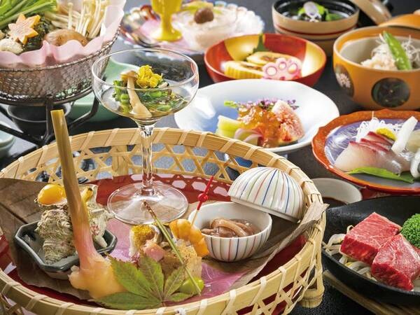 地物DX会席/一例