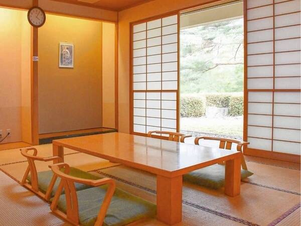 【プレミアム和洋室】優雅な離れ64㎡/和室例