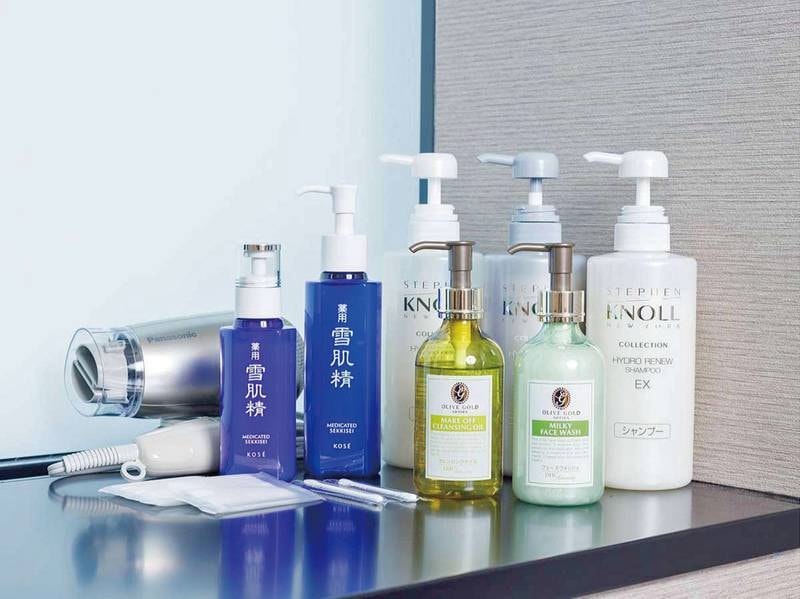 バスアメニティにはDHCや「スティーブン・ノル」シリーズ等をご用意