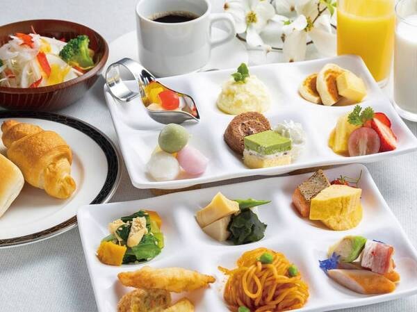 朝食-洋食盛り付け一例〈イメージ〉