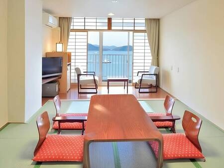 「海正面」の和室 (オーシャンフロント)/例